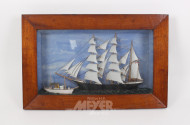 maritime Seemannsarbeit, Halbmodell "Segelschiff"