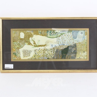 Kunstdruck "Liegende Dame"
