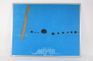 Großformatiger Kunstdruck 'Bleu II'