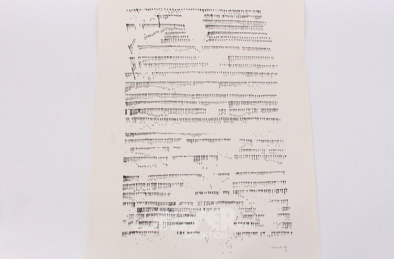 Serigraphie 'Komposition'
