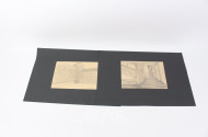 Kunstmappe mit gesammelten Werken u. Grafiken
