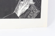 Holzschnitt 'Porträt von Max Liebermann'