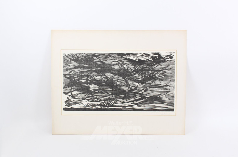 5 gr. Druckgrafiken im Passepartout