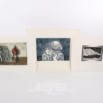 3 Druckgraphiken