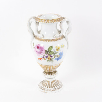 Vase mit Schlangenhalsgriffen