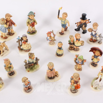 Sammlung div. Goebelfiguren (19 Stück)