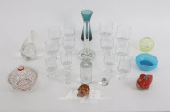 Konvolut Glas- u. Kristall, u.a.