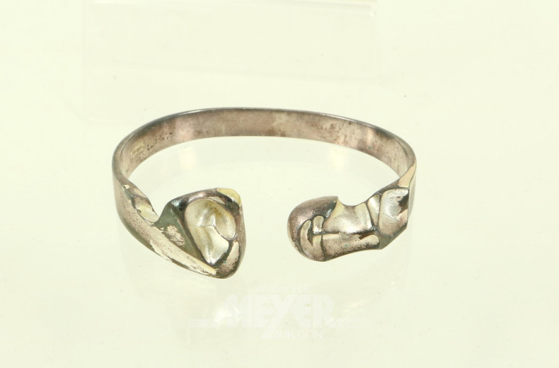 Armreif in 925er Silber, LAPPONIA