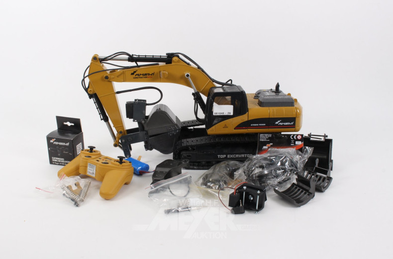 Model-Bagger, Vollmetall