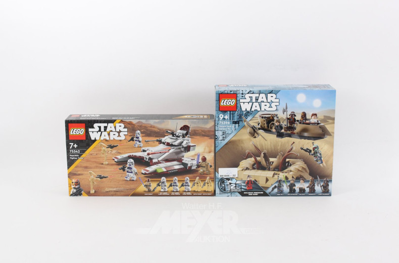 2 LEGO Bausets Star Wars