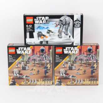 3 LEGO Bausets Star Wars