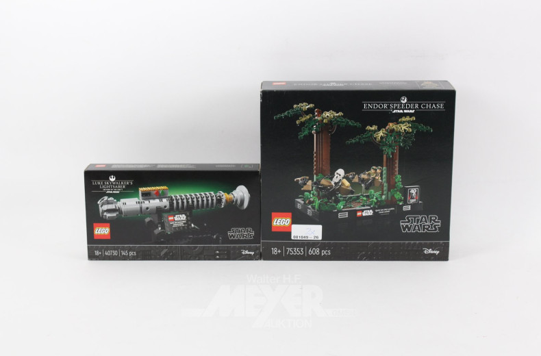 2 LEGO Bausets Star Wars