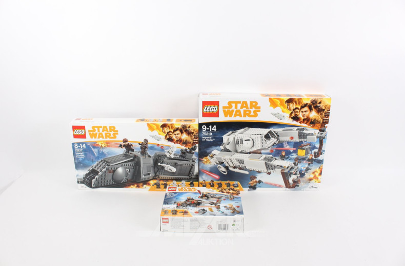 3 LEGO Bausets Star Wars