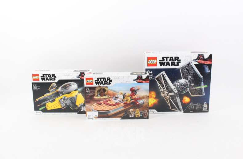 3 LEGO Bausets Star Wars