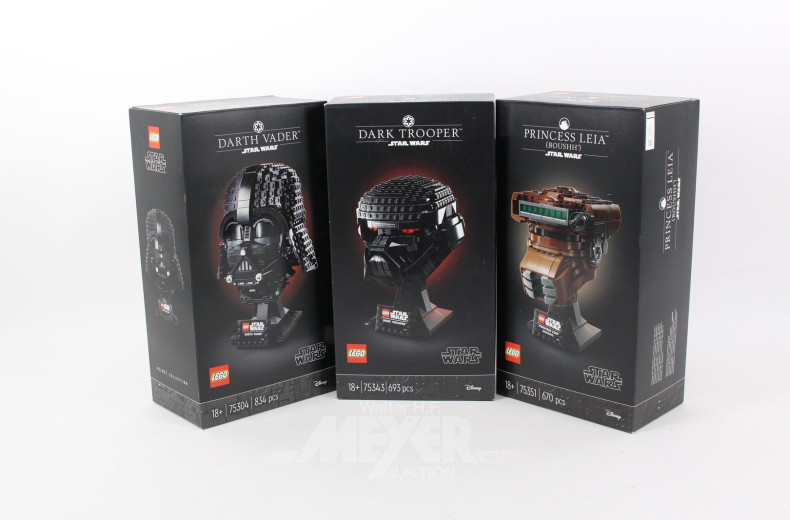 3 LEGO Bausets Star Wars