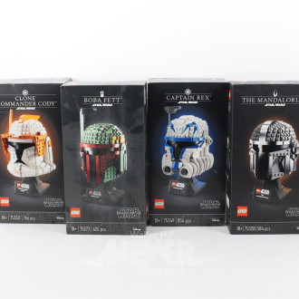 4 LEGO Bausets Star Wars