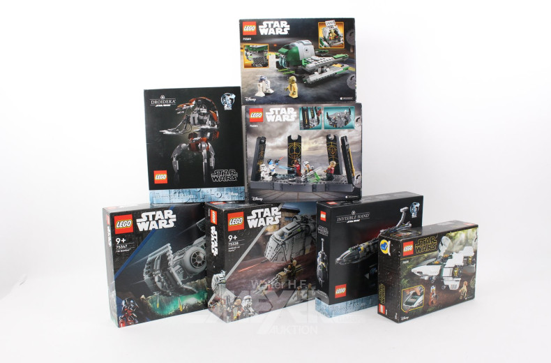 7 LEGO Bausets Star Wars