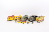 Posten div. Modellautos u. Vorratsdosen