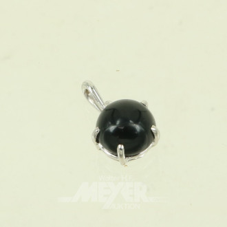 Kl. Anhänger mit Onyx-Cabochon