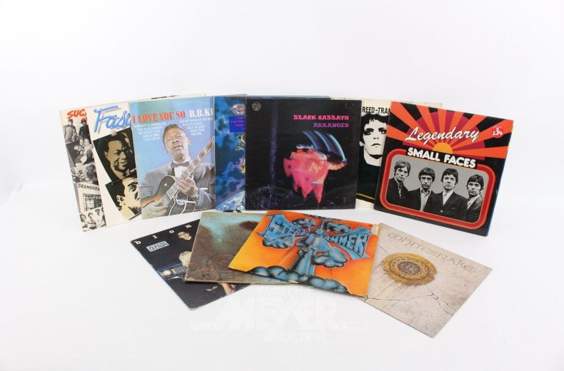 großer Posten Schallplatten: