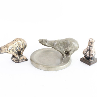 3 Eisbärfiguren