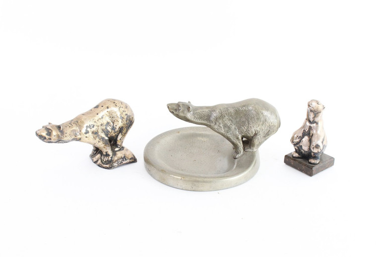 3 Eisbärfiguren