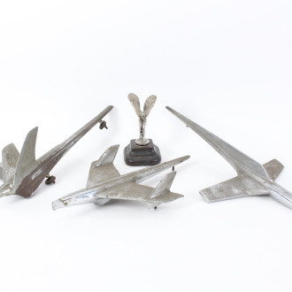 4 KFZ-Kühlerfiguren