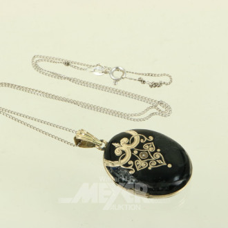 Kette, Medaillon und Zahngold