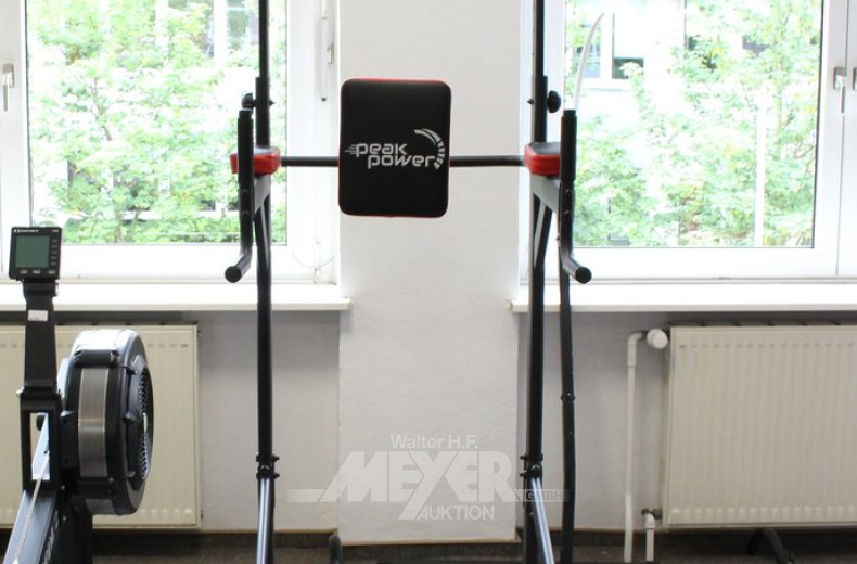 Kraftstation für Klimmzüge und Bauchtraining