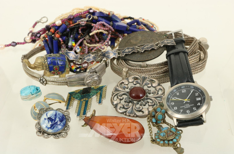Posten Mode- und Silberschmuck,