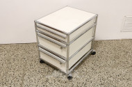Rollcontainer USM-HALLER, weiß