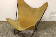 Ledersessel, "Butterfly-Chair", 60er Jahre