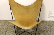 Ledersessel, "Butterfly-Chair", 60er Jahre