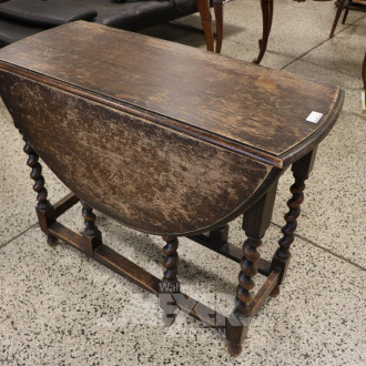 Gateleg-Table, starke Gebrauchsspuren