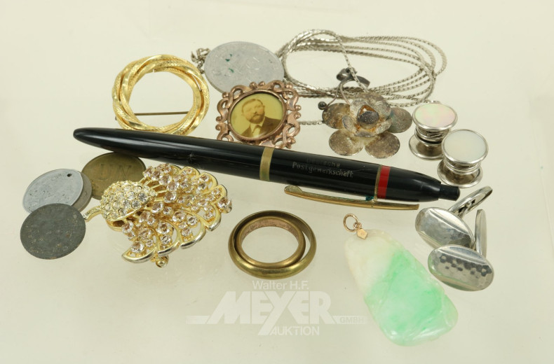 Konvolut Mode- und Silberschmuck