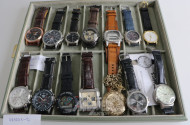 13 div. Herrenarmbanduhren