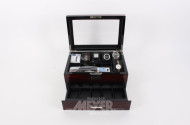 Konvolut Herrenarmbanduhren in Aufbewahrungsbox