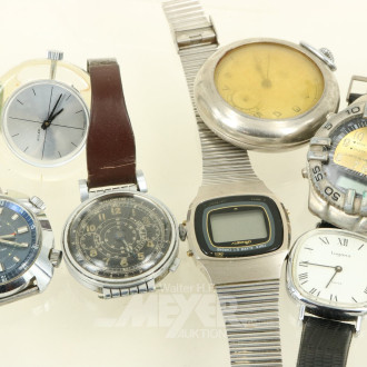 6 Armbanduhren