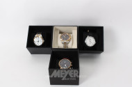 4 Herrenarmbanduhren