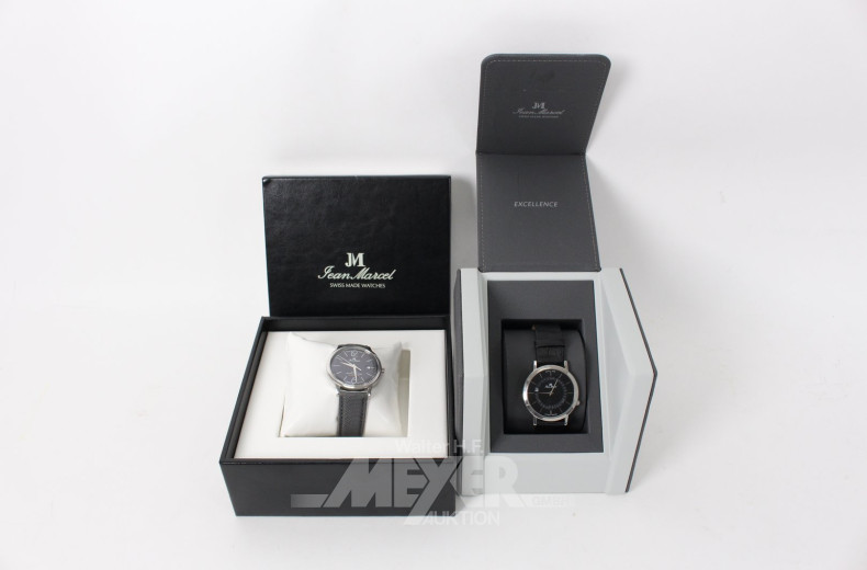 2 Herrenarmbanduhren