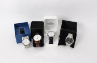 4 Herrenarmbanduhren