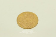 Goldmünze Sovereign 1928