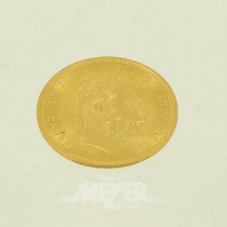 Goldmünze Franz Joseph 1 Dukaten