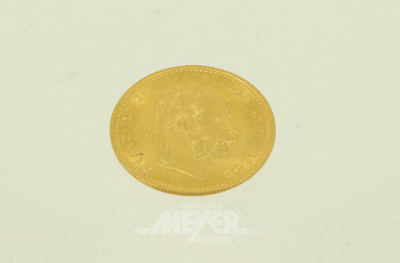 Goldmünze Franz Joseph 1 Dukaten