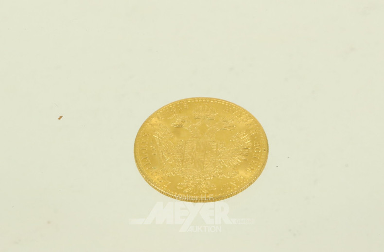 Goldmünze Franz Joseph 1 Dukaten