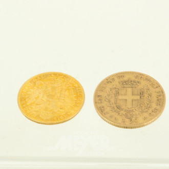2 Goldmünzen
