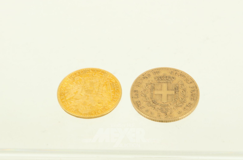 2 Goldmünzen