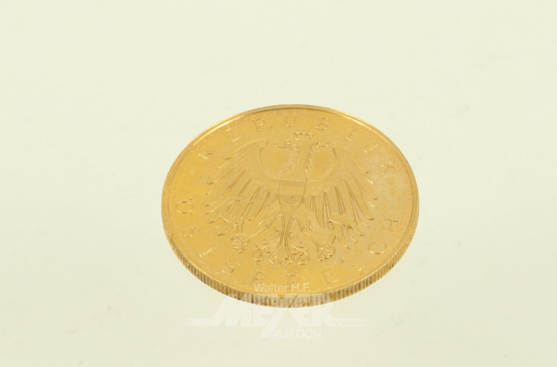 Goldmünze Österreich - 100 Schilling 1931