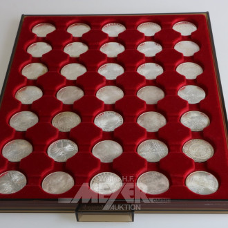 35 BRD 5 DM Gedenkprägungen bis 1979