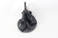 Beuteltasche, schwarz